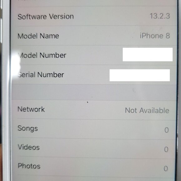 Apple iPhone 8 256 GB White Good Condition Works - Picture 3 of 7